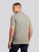 Mens Double Horsemen Polo Shirt Mulled Basil