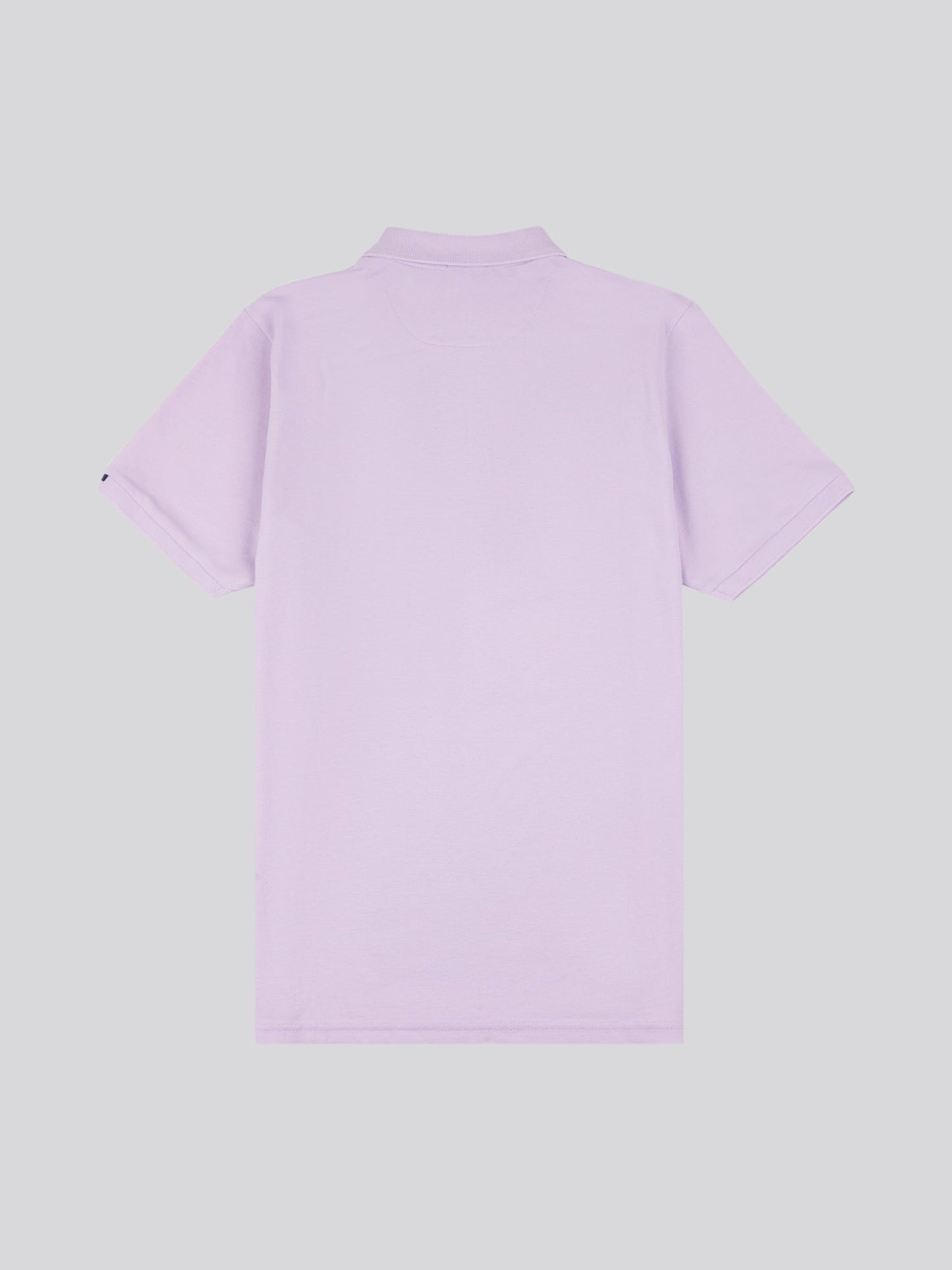 Mens Double Horsemen Polo Shirt Lilac Breeze