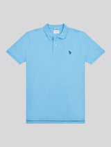 Mens Double Horsemen Polo Shirt Heritage Blue
