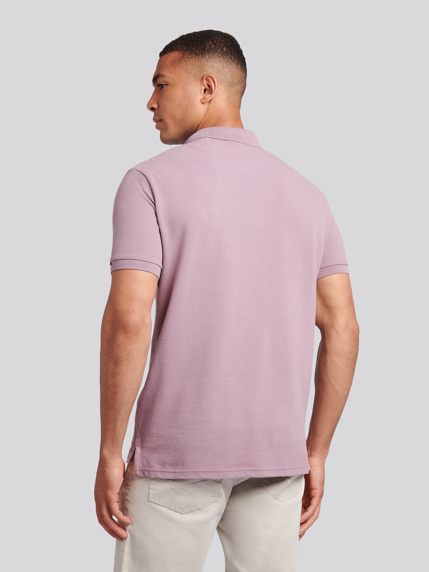 Mens Double Horsemen Polo Shirt Elderberry