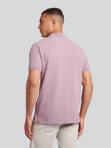 Mens Double Horsemen Polo Shirt Elderberry