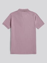 Mens Double Horsemen Polo Shirt Elderberry