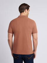 Mens Double Horsemen Polo Shirt Rawhide