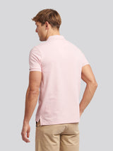 Mens Double Horsemen Polo Shirt Tickled Pink