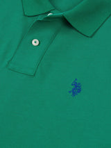 Mens Double Horsemen Polo Shirt Lush Meadow