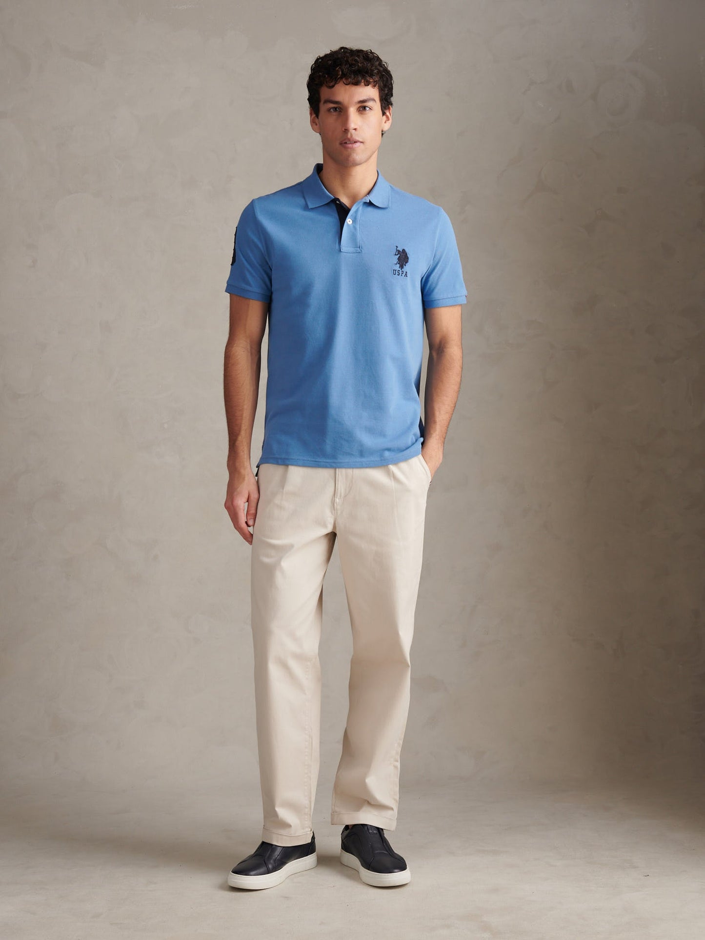 Mens Player 3 Polo Shirt Riviera