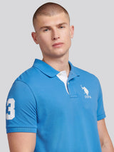 Mens Player 3 Polo Shirt Campanula