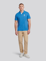Mens Player 3 Polo Shirt Campanula