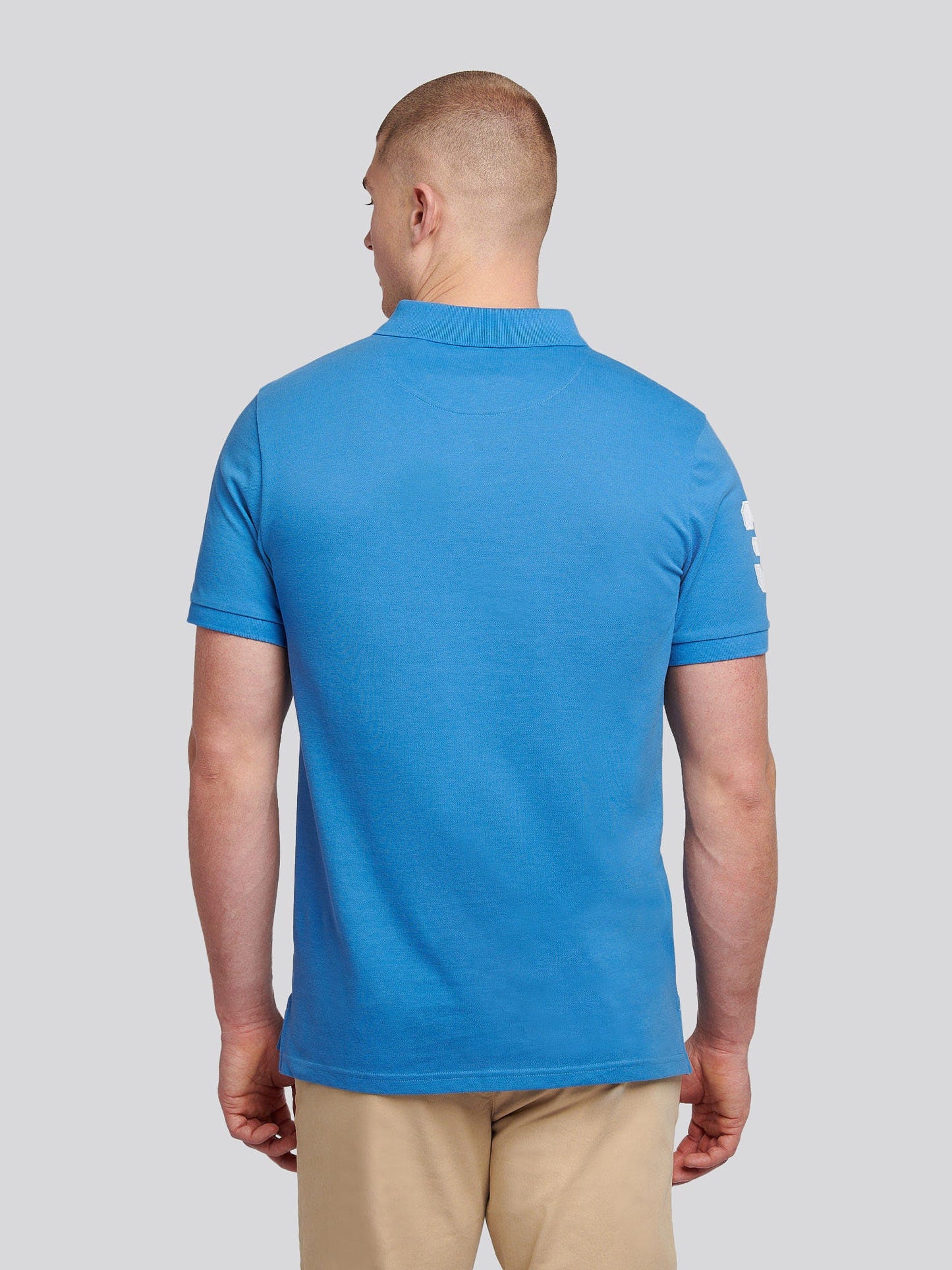 Mens Player 3 Polo Shirt Campanula
