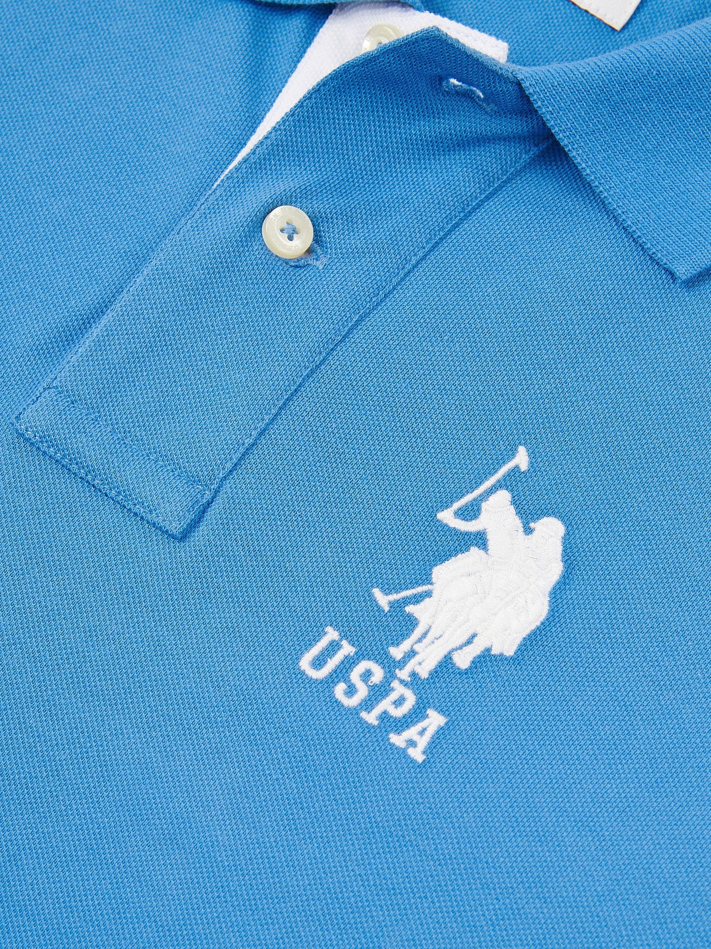 Mens Player 3 Polo Shirt Campanula
