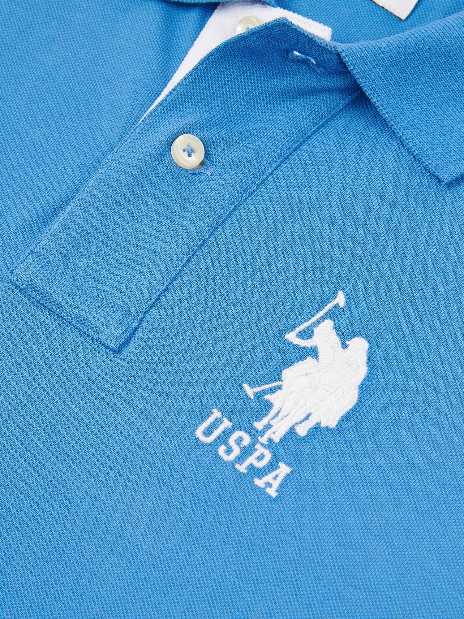 Mens Player 3 Polo Shirt Campanula