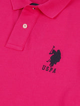 Mens Player 3 Polo Shirt Raspberry Sorbet
