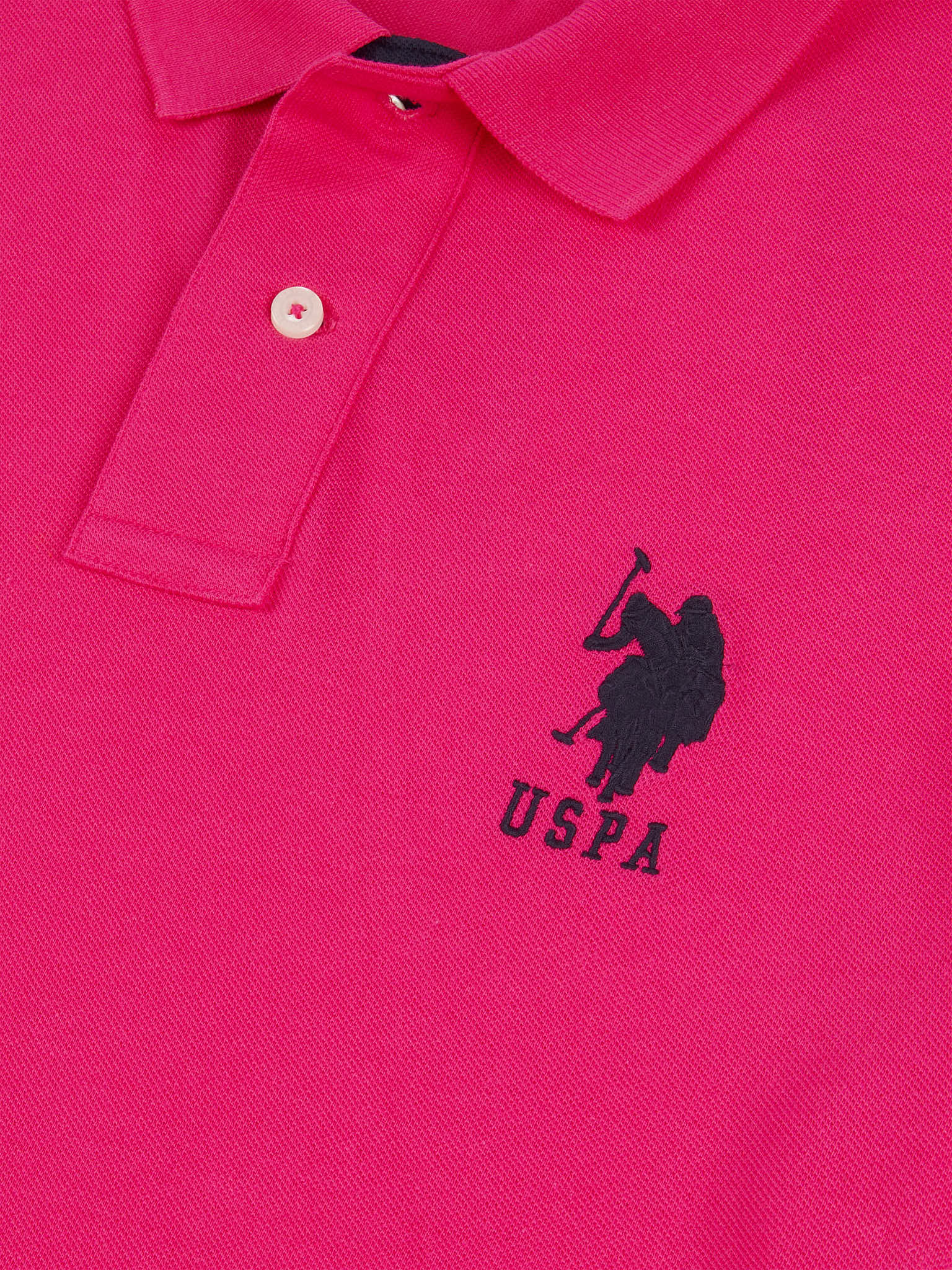 Mens Player 3 Polo Shirt Raspberry Sorbet
