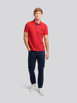 Mens Player 3 Polo Shirt Haute Red