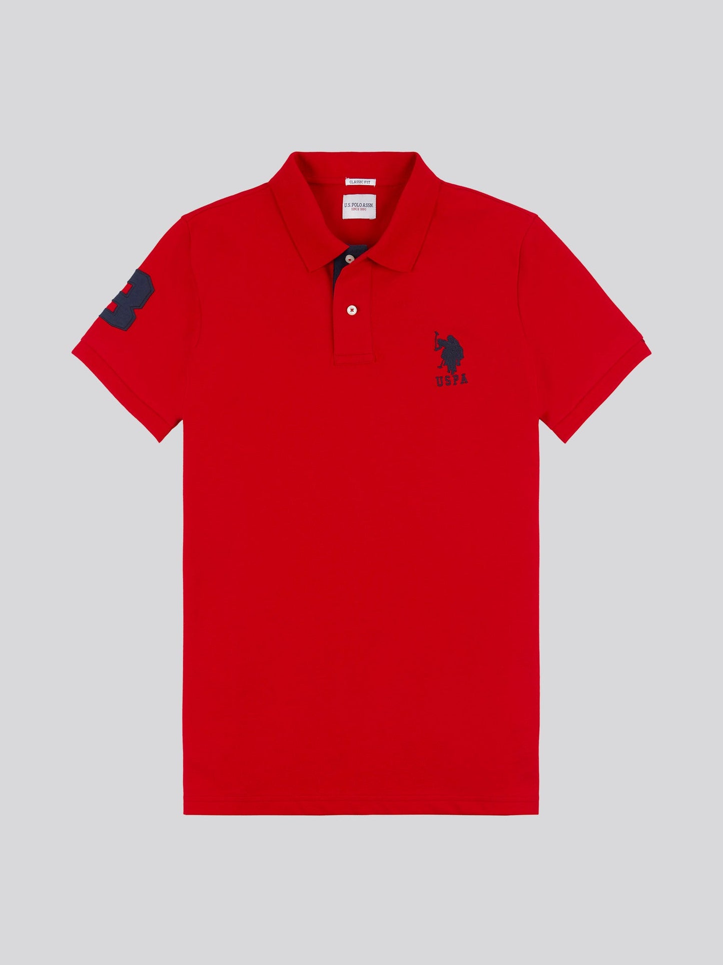 Mens Player 3 Polo Shirt Haute Red