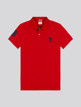 Mens Player 3 Polo Shirt Haute Red