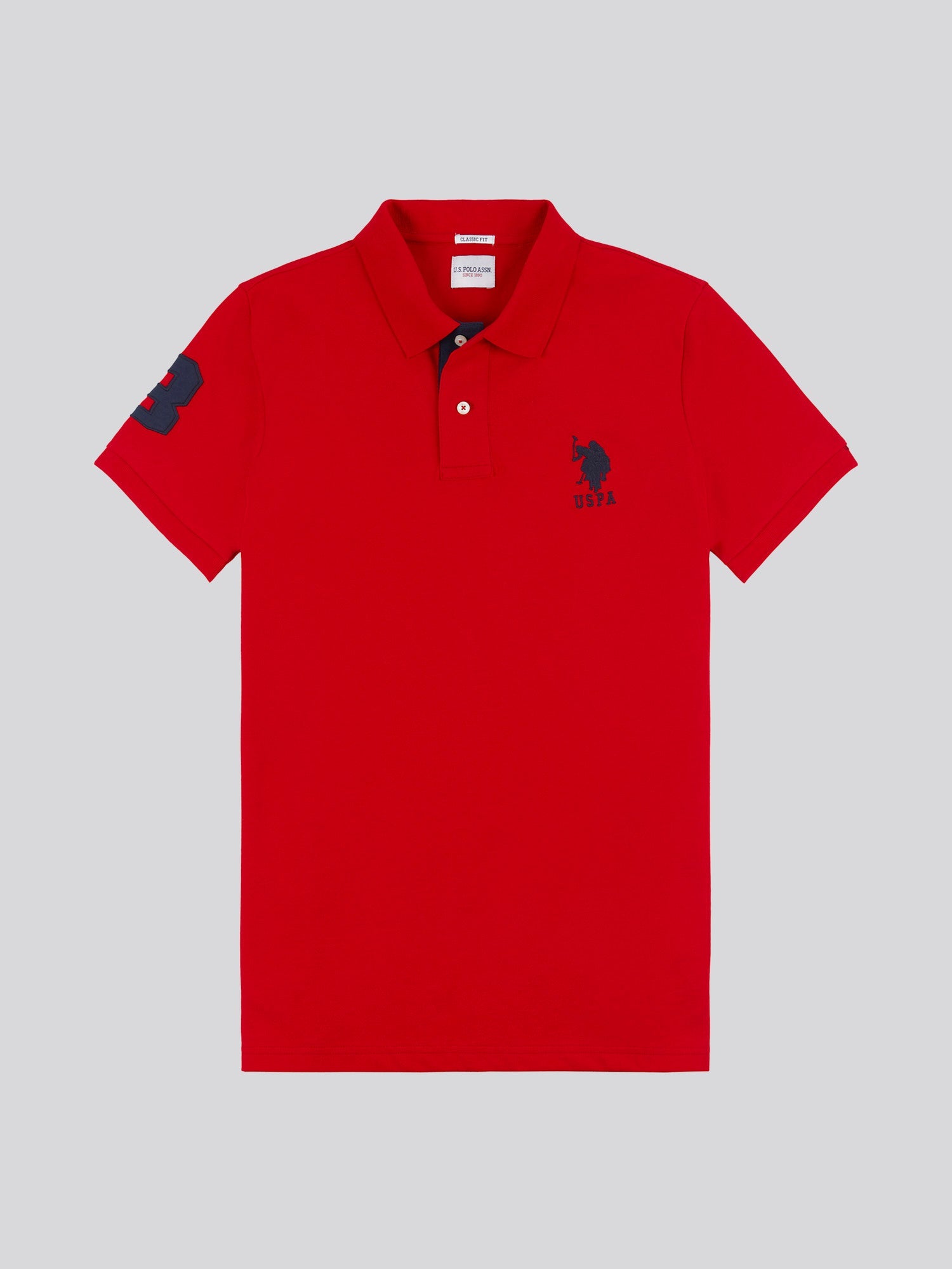 Mens Player 3 Polo Shirt Haute Red