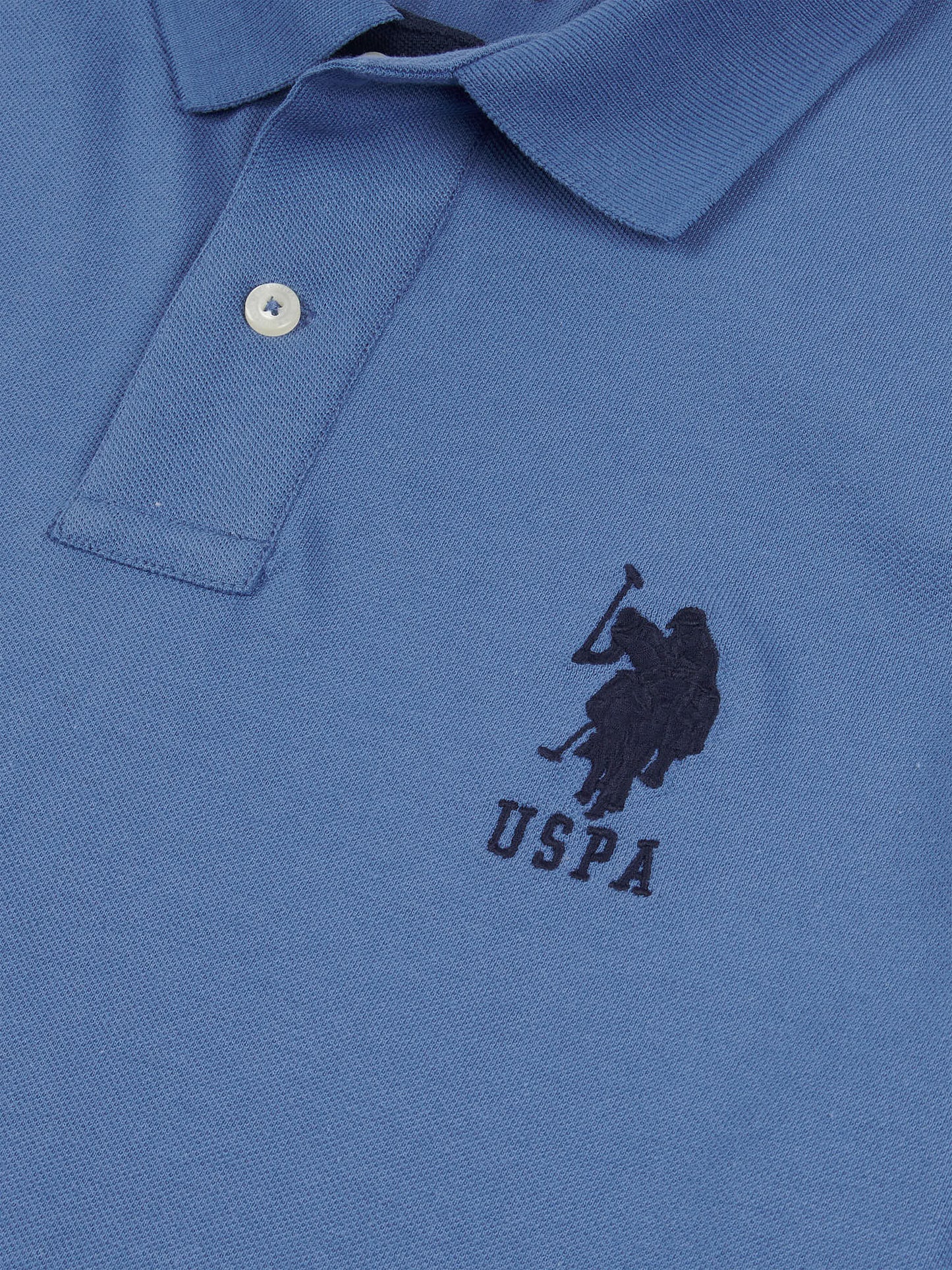 Mens Player 3 Polo Shirt Blue Horizon