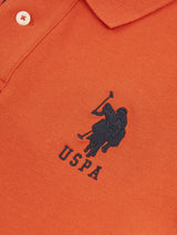 Mens Player 3 Polo Shirt Burnt Ochre