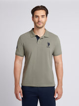 Mens Player 3 Polo Shirt Mulled Basil