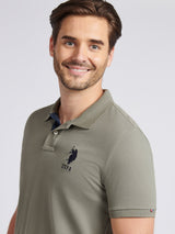 Mens Player 3 Polo Shirt Mulled Basil