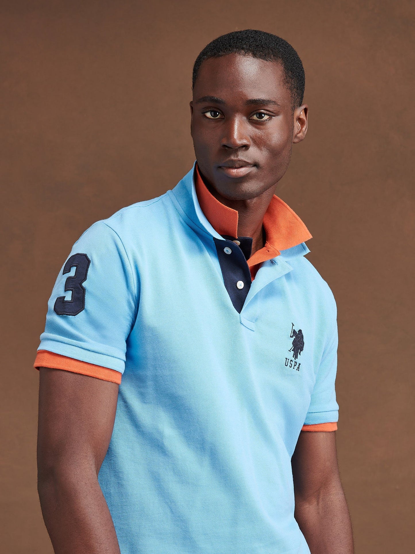 Mens Player 3 Polo Shirt Heritage Blue