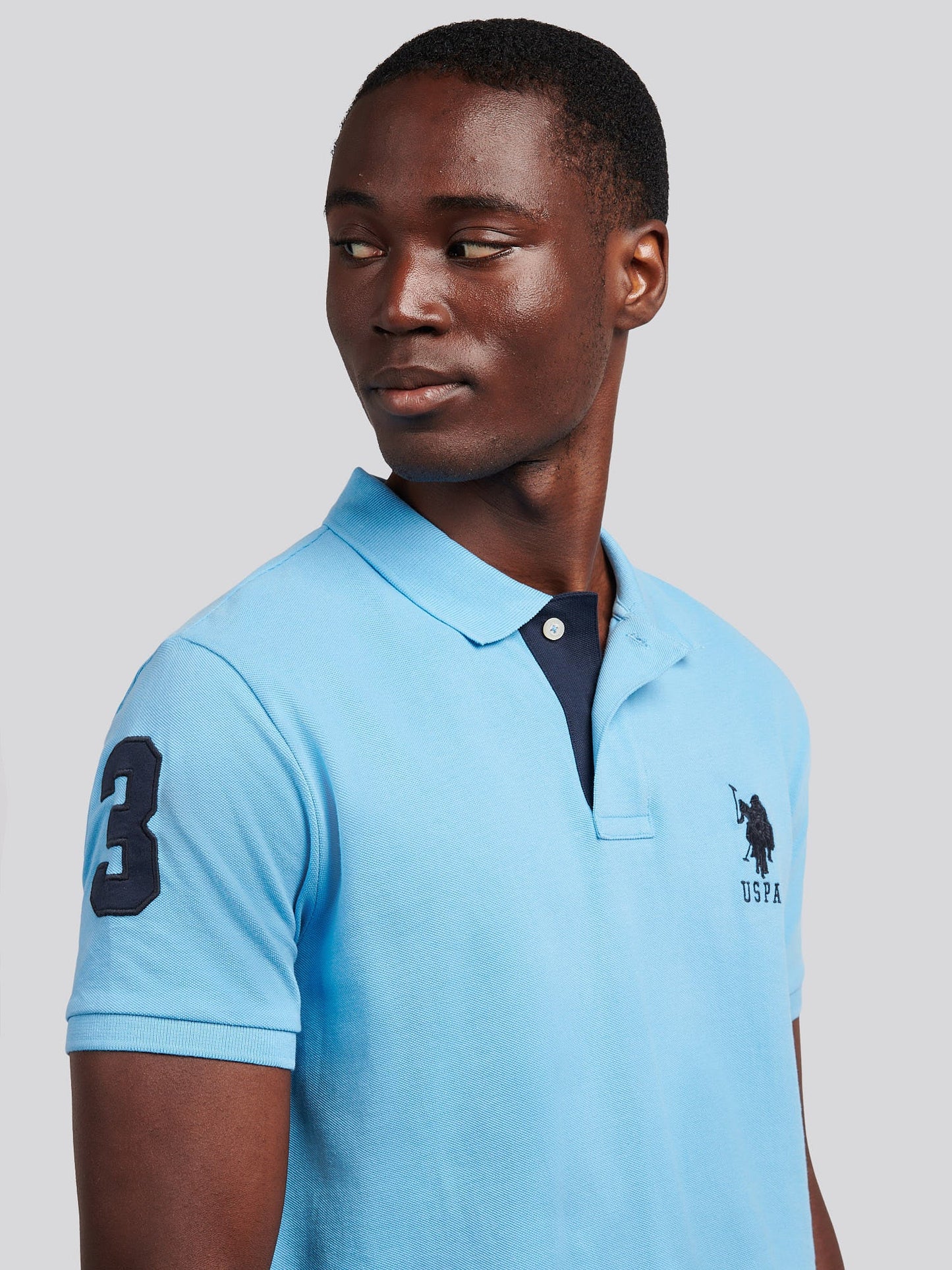 Mens Player 3 Polo Shirt Heritage Blue