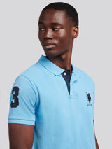 Mens Player 3 Polo Shirt Heritage Blue