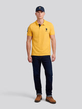 Mens Player 3 Polo Shirt Golden Apricot