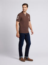 Mens Player 3 Polo Shirt Chocolate Martini
