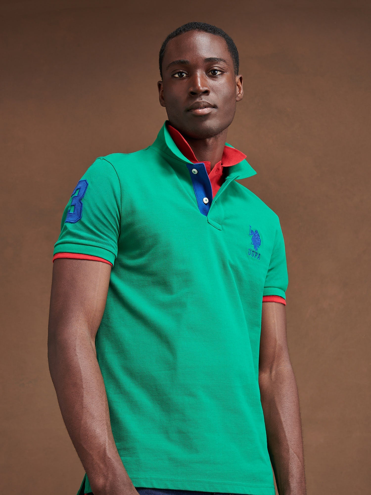 Mens Player 3 Polo Shirt Lush Meadow