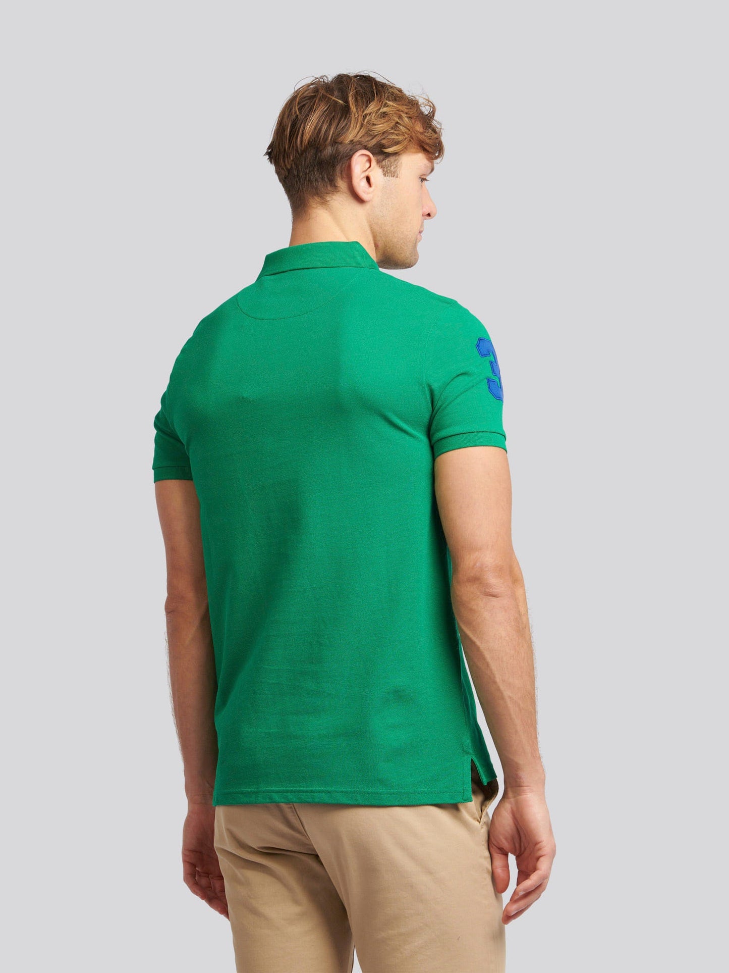 Mens Player 3 Polo Shirt Lush Meadow