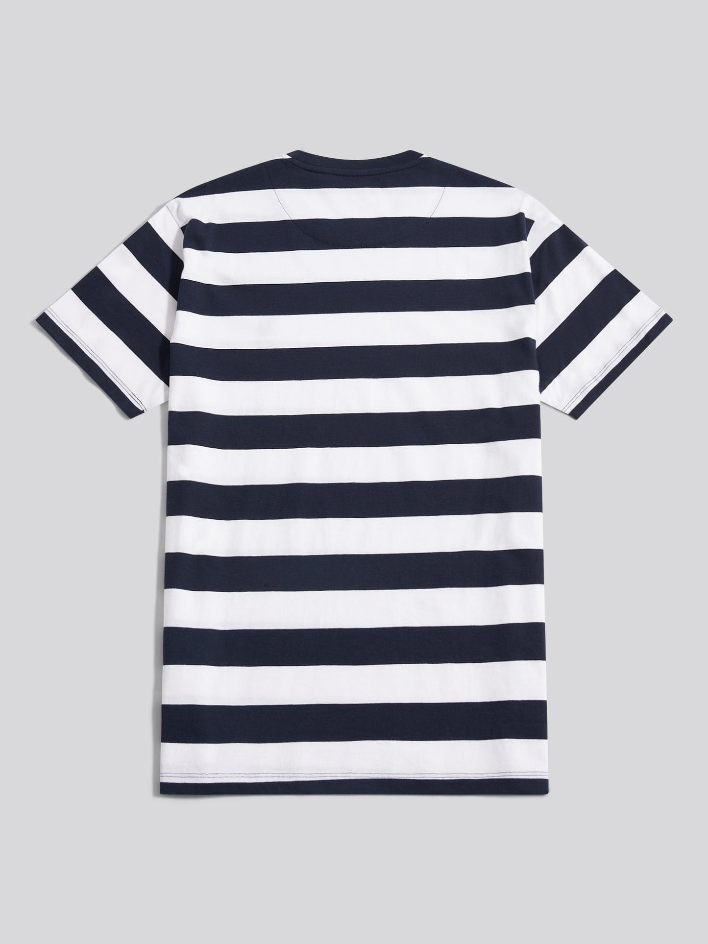 Mens Classic Stripe T-Shirt Dark Sapphire Navy