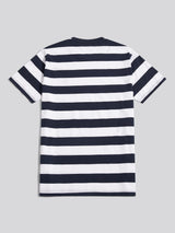 Mens Classic Stripe T-Shirt Dark Sapphire Navy