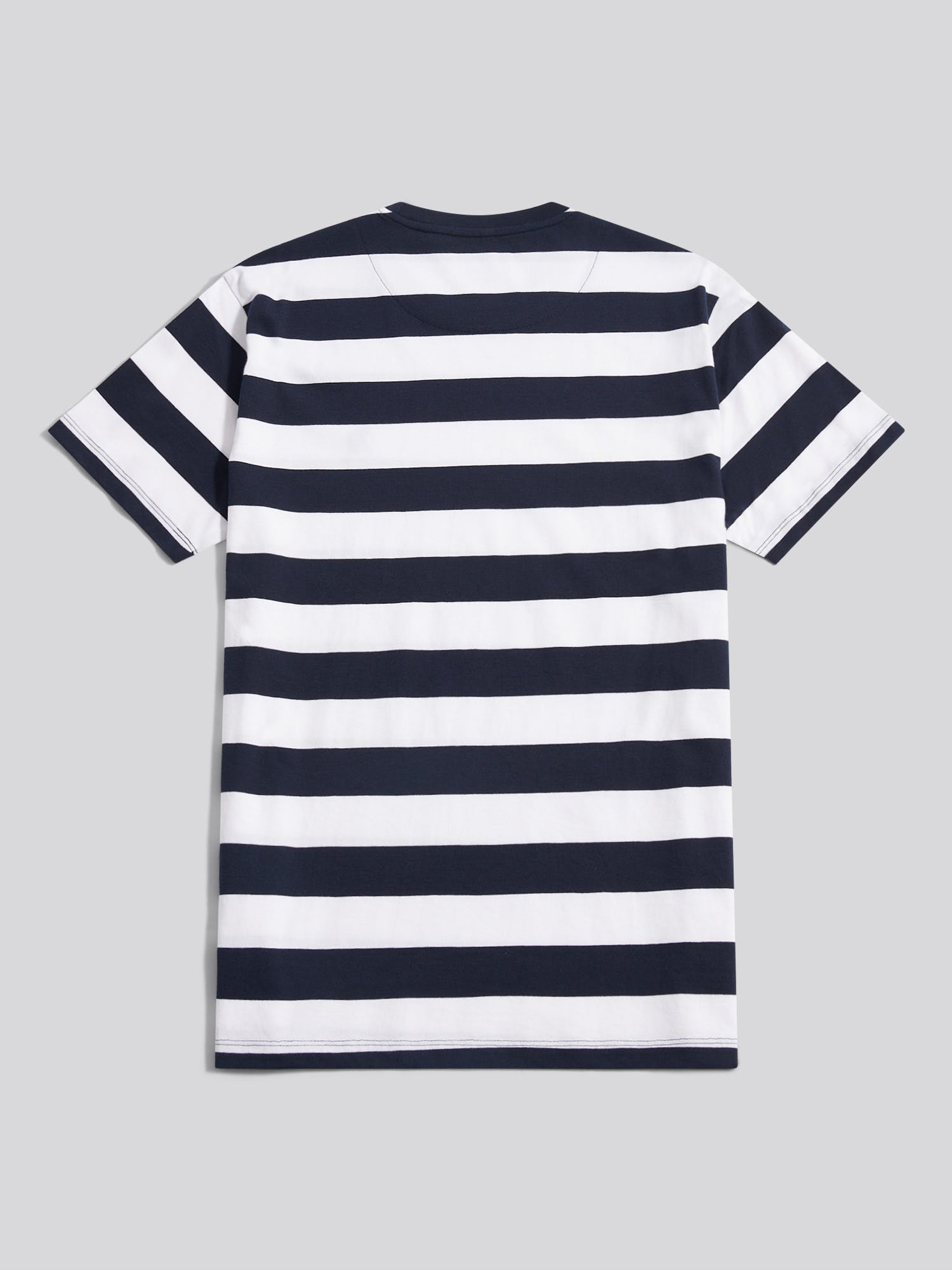 Mens Classic Stripe T-Shirt Dark Sapphire Navy