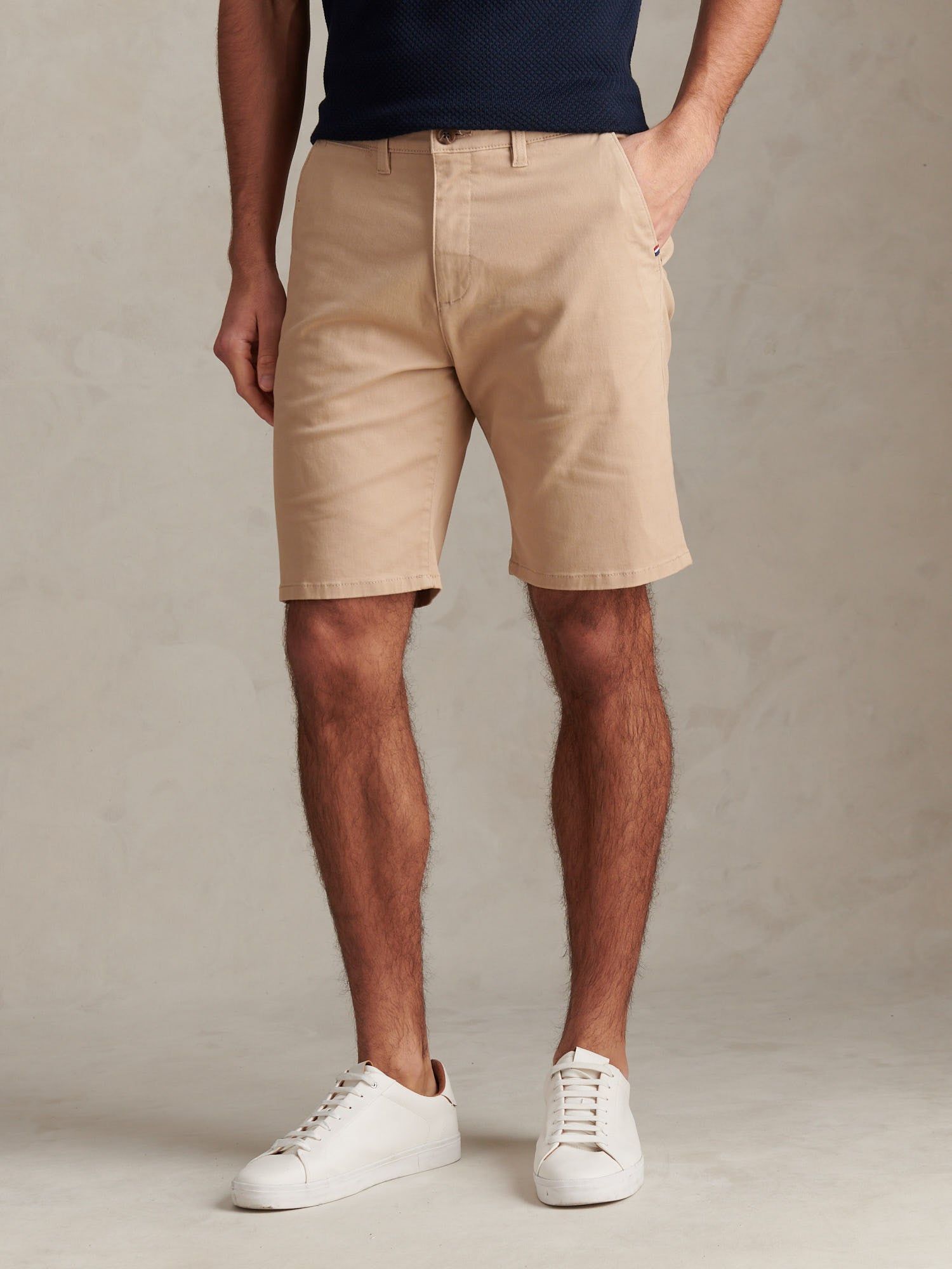 Mens Classic Chinos Shorts Cornstalk