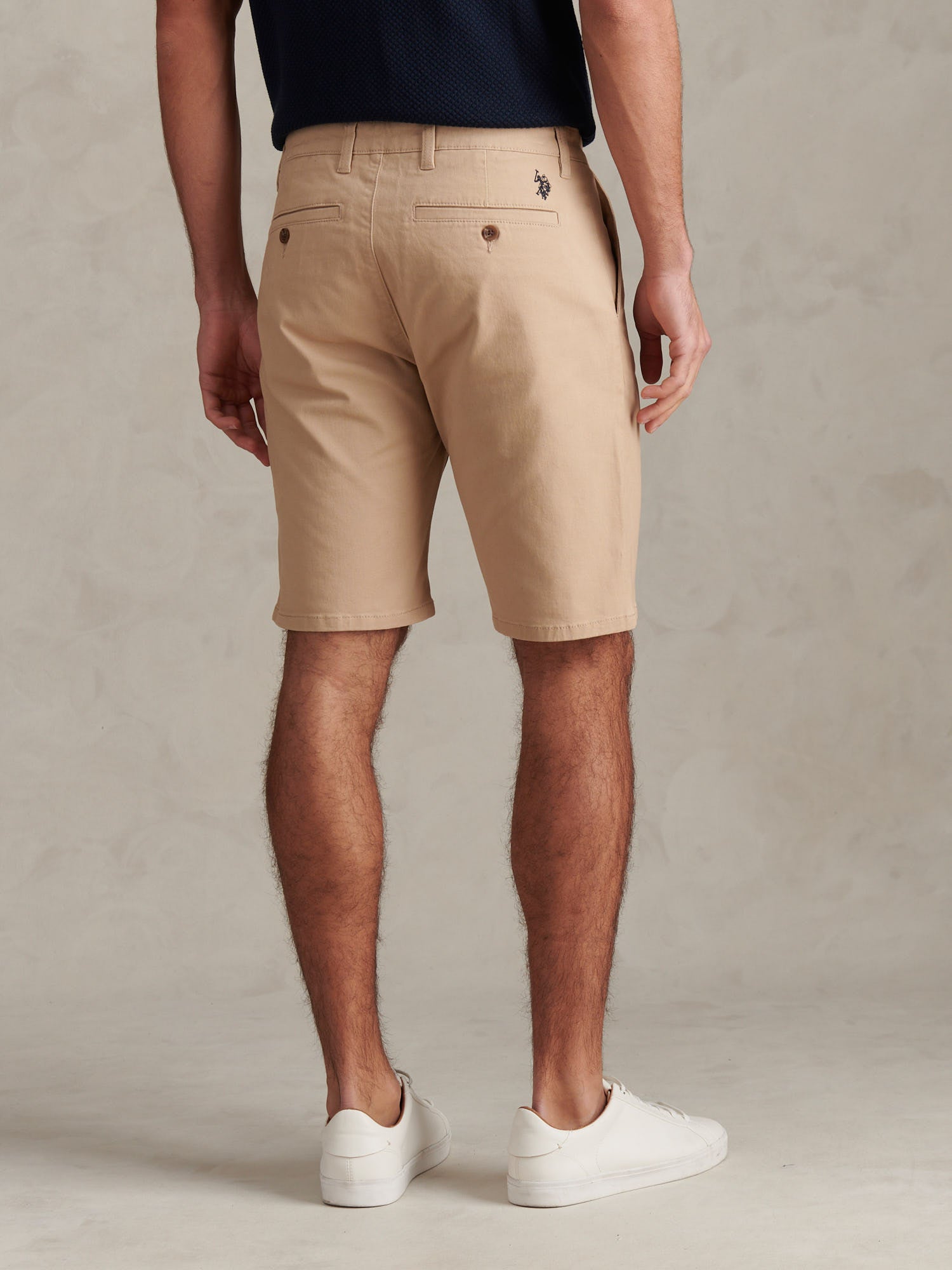 Mens Classic Chinos Shorts Cornstalk