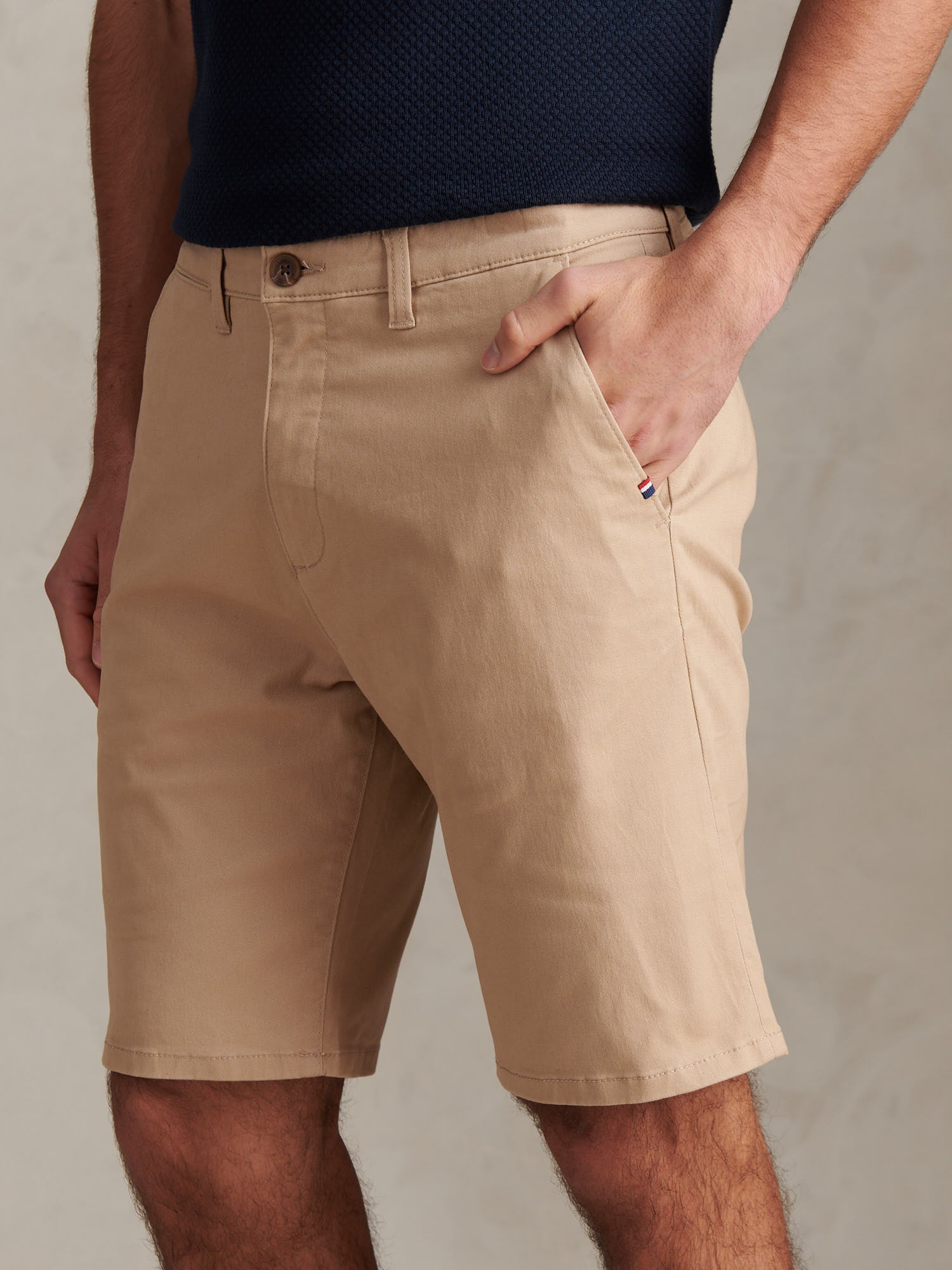 Mens Classic Chinos Shorts Cornstalk