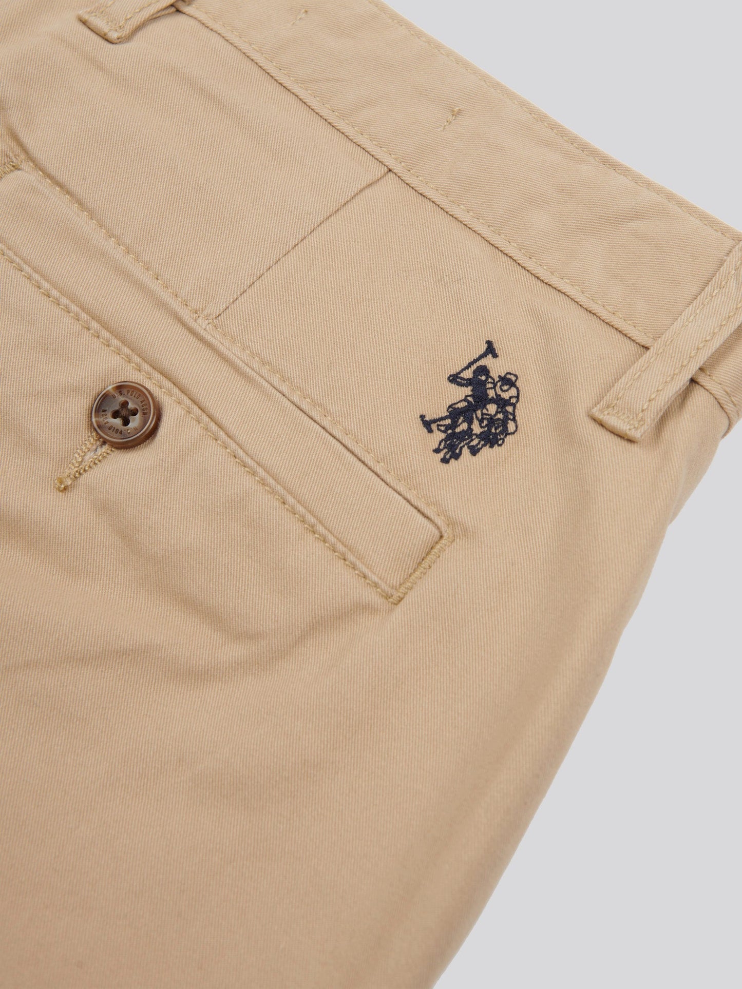 Mens Classic Chinos Shorts Cornstalk