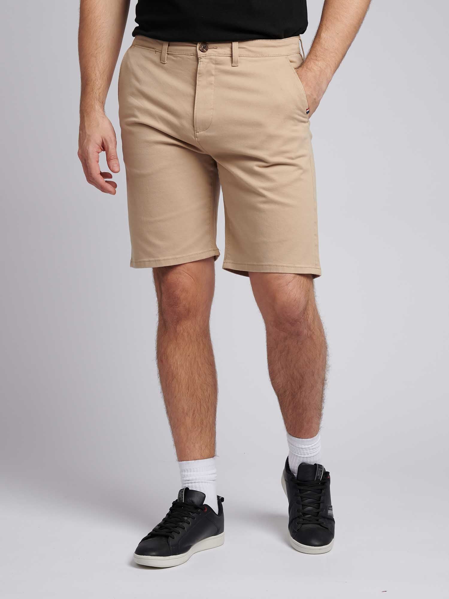 Mens Classic Chinos Shorts Cornstalk