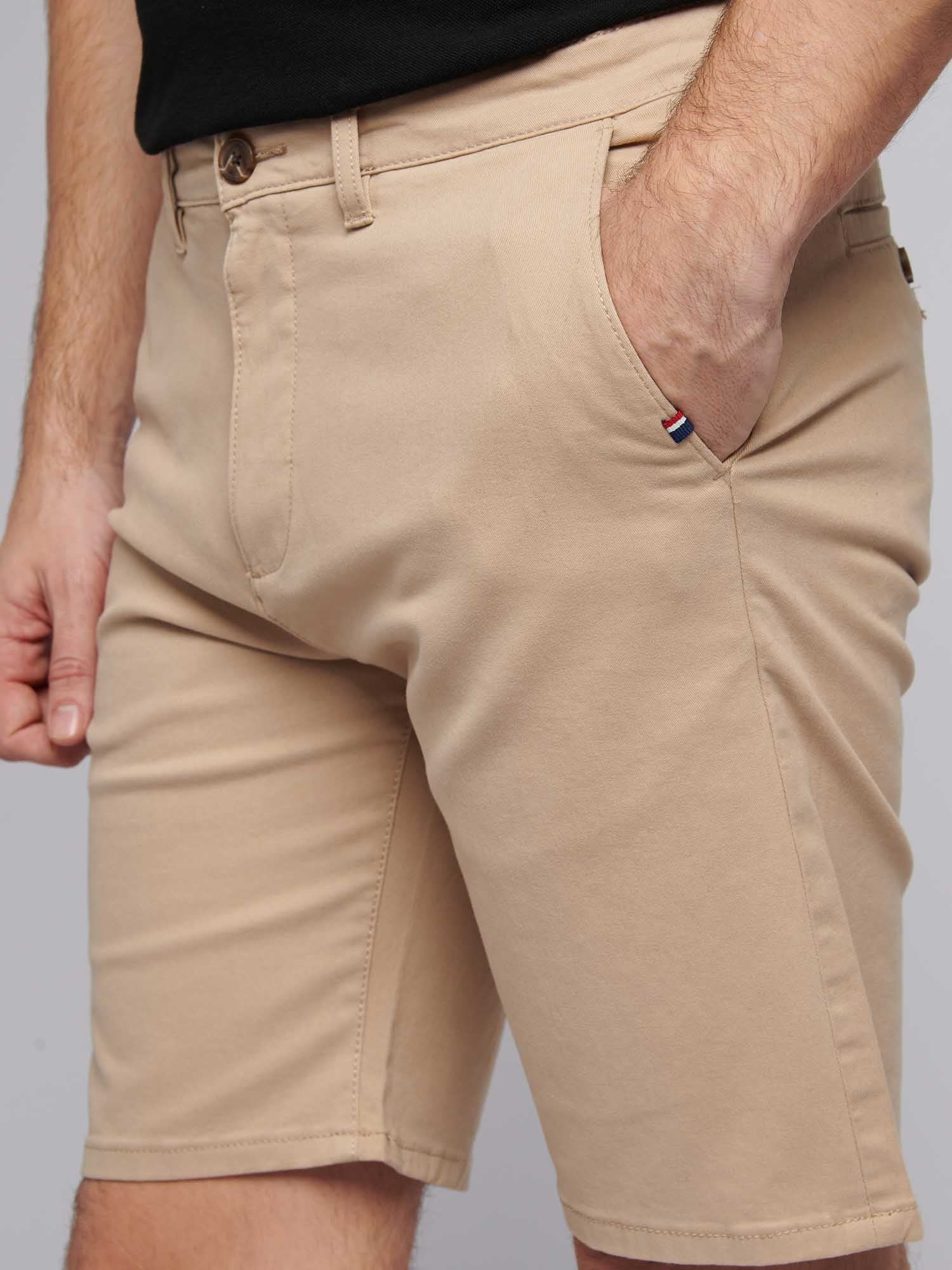 Mens Classic Chinos Shorts Cornstalk