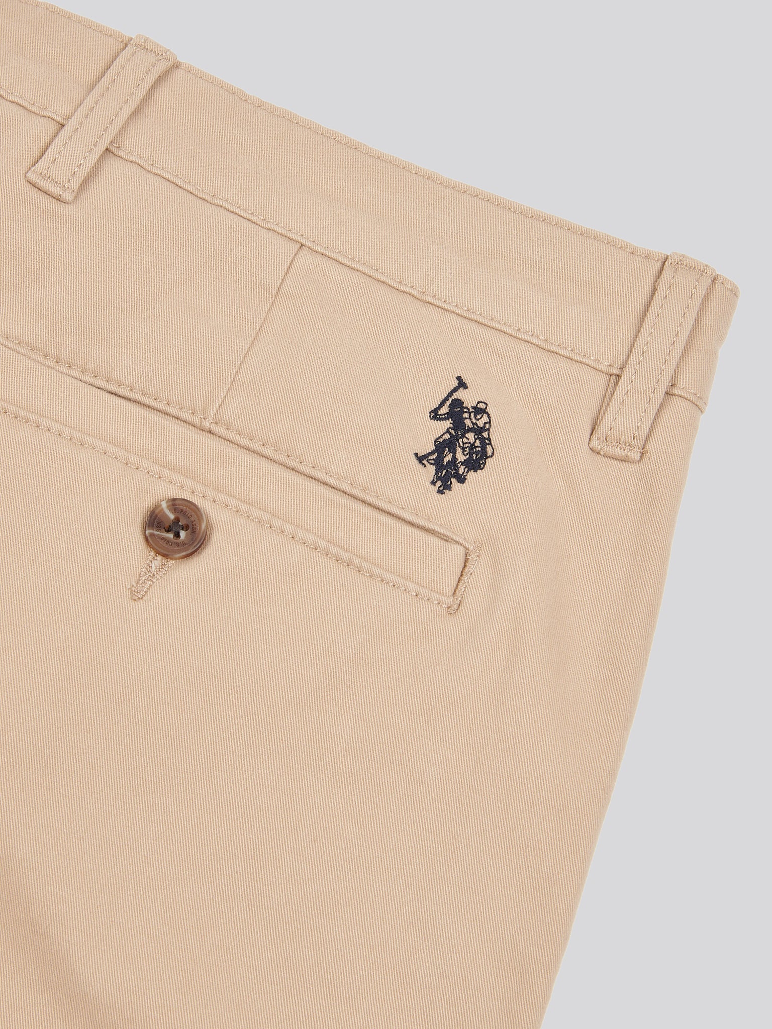 Mens Classic Chinos Shorts Cornstalk