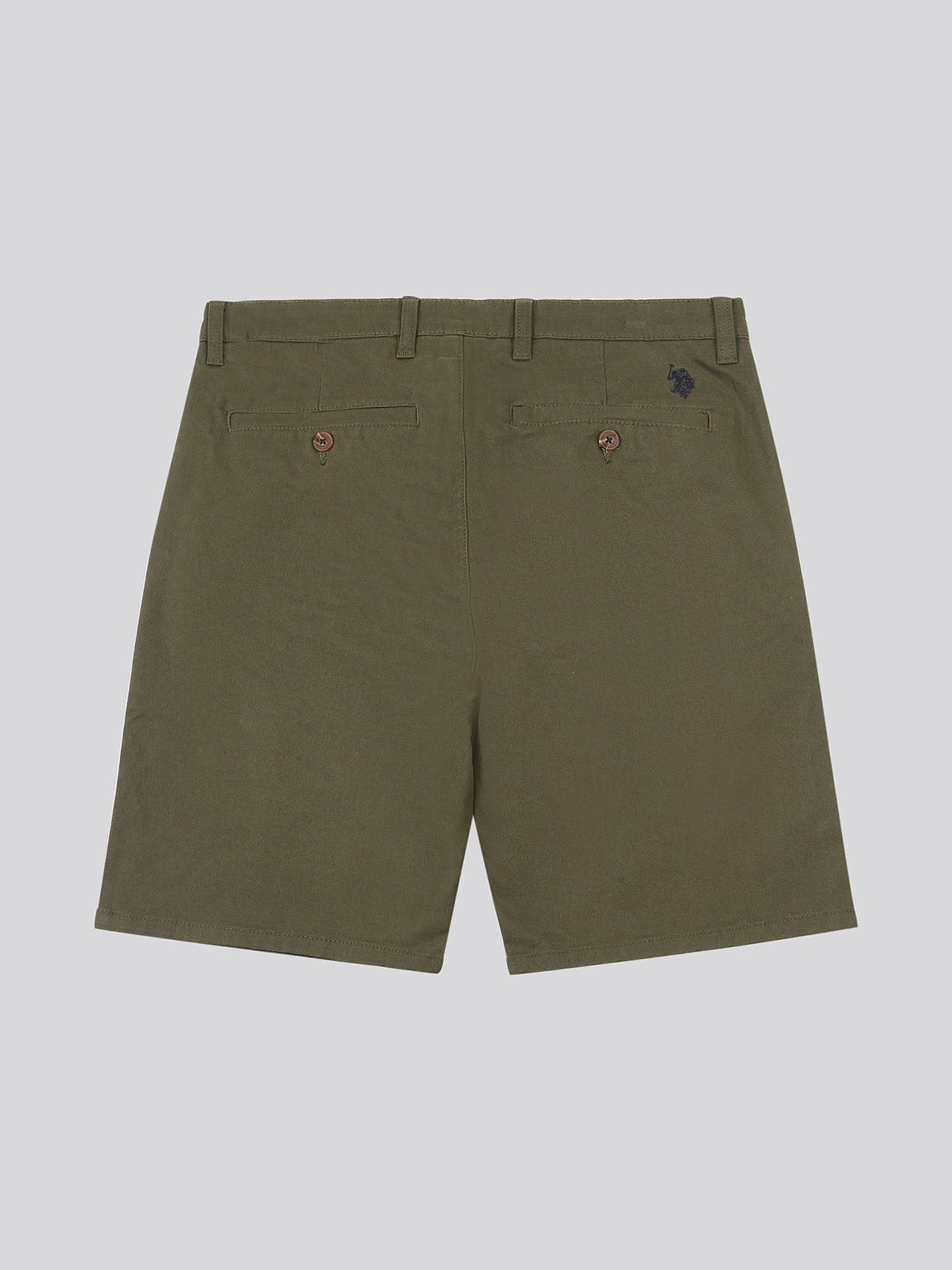 Mens Classic Chinos Shorts Forest Night