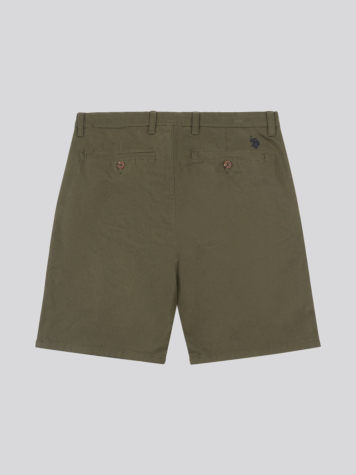 Mens Classic Chinos Shorts Forest Night