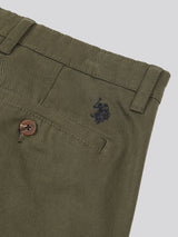 Mens Classic Chinos Shorts Forest Night