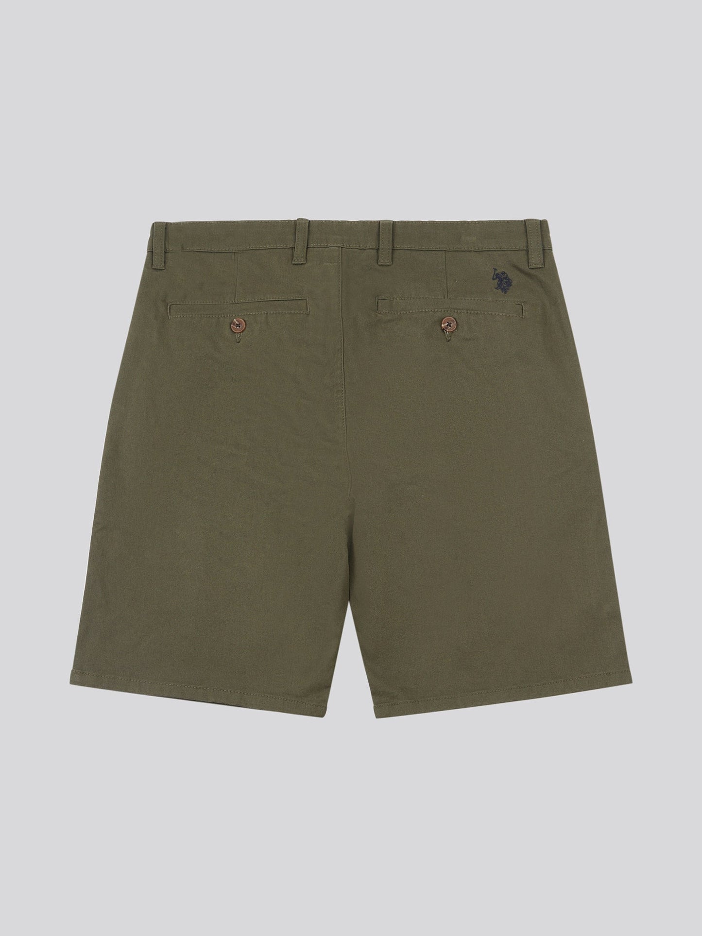 Mens Classic Chinos Shorts Forest Night
