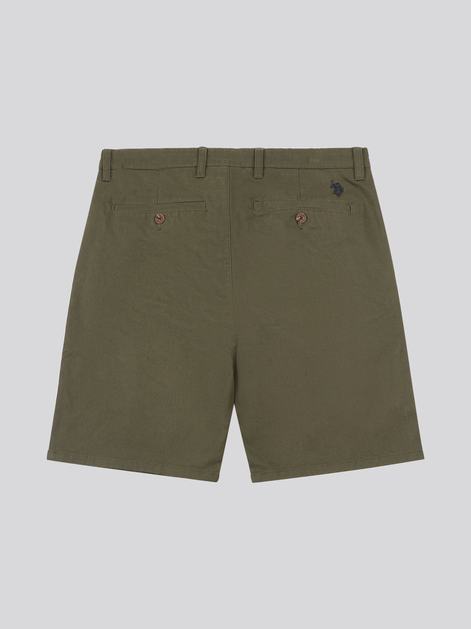 Mens Classic Chinos Shorts Forest Night