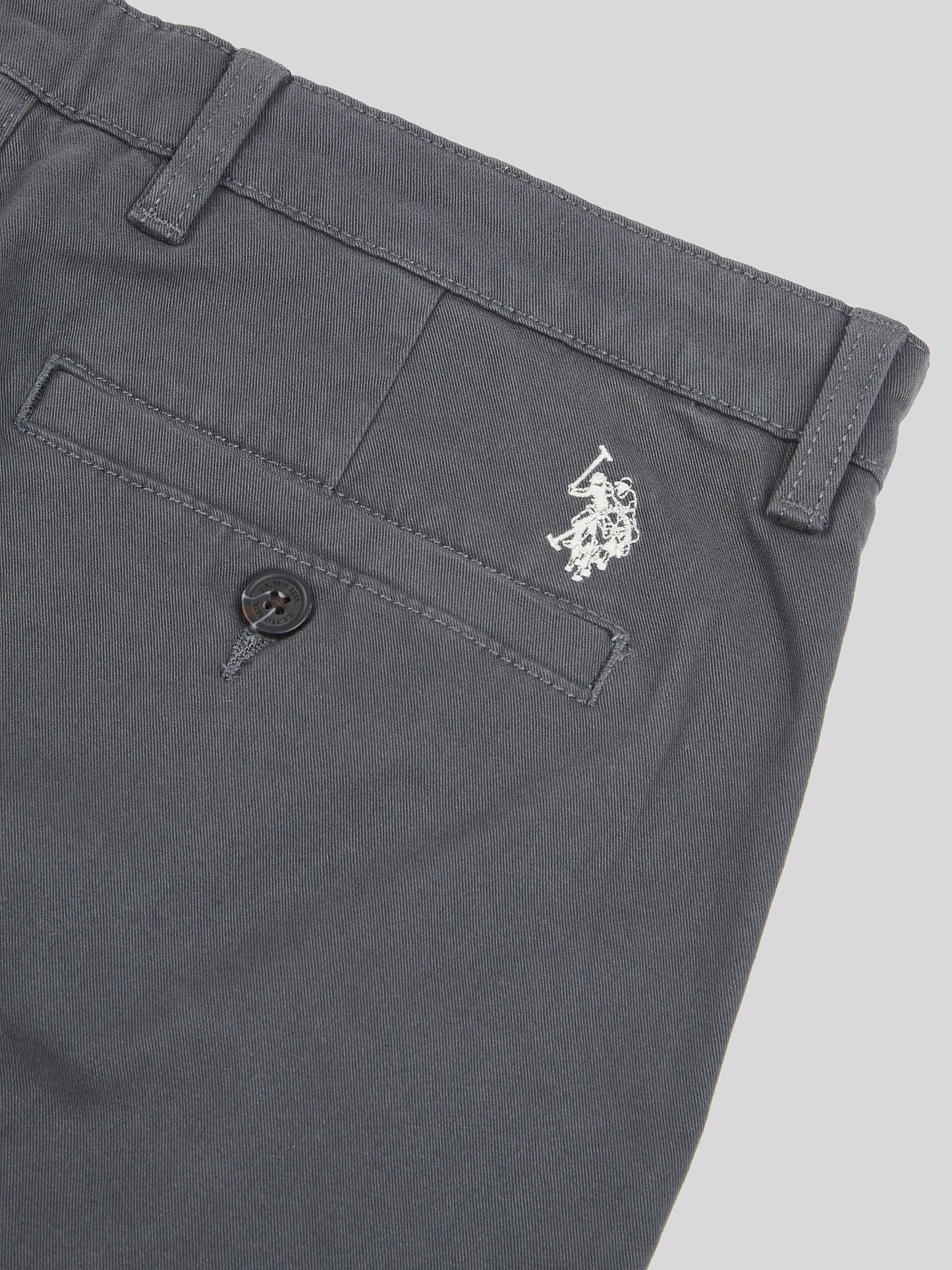 Mens Classic Chinos Shorts Ebony