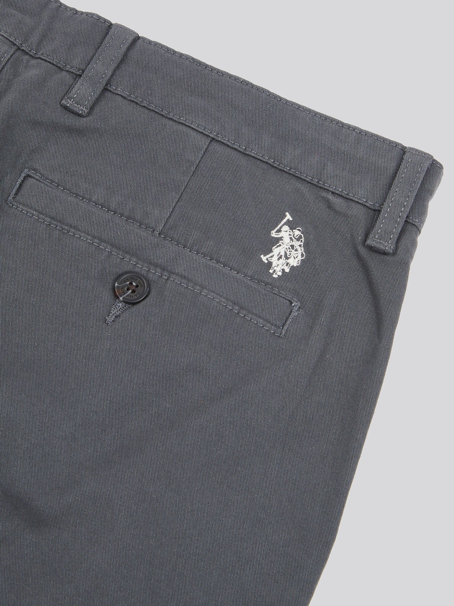 Mens Classic Chinos Shorts Ebony