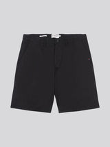 Mens Classic Chinos Shorts Black Bright White DHM
